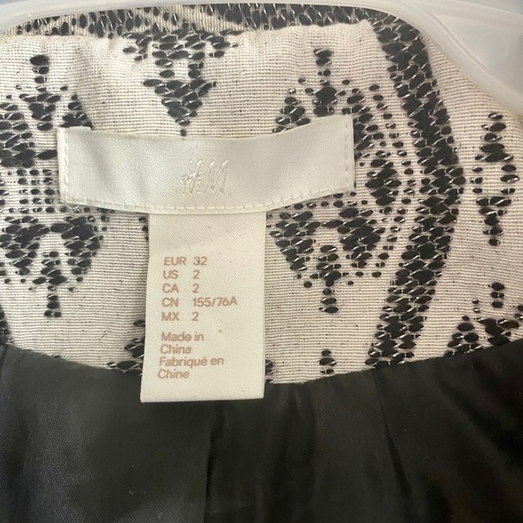 Women long sleeve printed suit jacket/coat/outwear - Picture 3 of 5